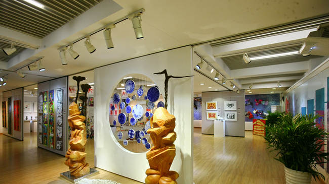 和平青少年宫举行第六届美术教学双年展