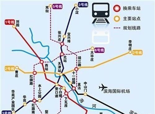 五大交通枢纽串起津城路网 铁路将形成"四主五辅"格局